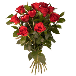 Kwiaciarnia Laflora - Bukiet Kocham Cię