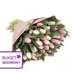 Kwiaciarnia Laflora - Pastelowe tulipany