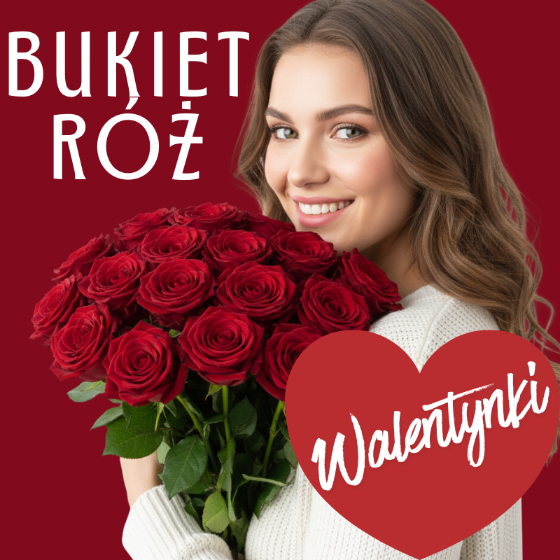 Kwiaciarnia Laflora - Miłosny bukiet róż