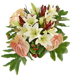 Kwiaciarnia Laflora - Wiązanka pogrzebowa – Bezkresny spokój